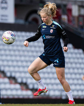 Justine Kielland of the Norwegian women’s national