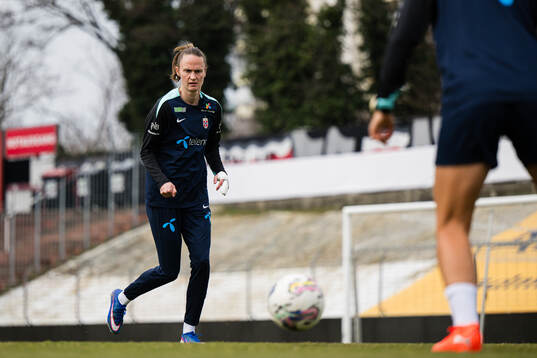 Caroline Graham Hansen of the Norwegian women’s national