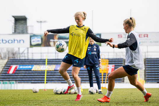 Justine Kielland of the Norwegian women’s national