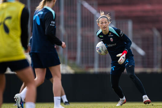 Cecilie Hauståker Fiskerstrand of the Norwegian women’s