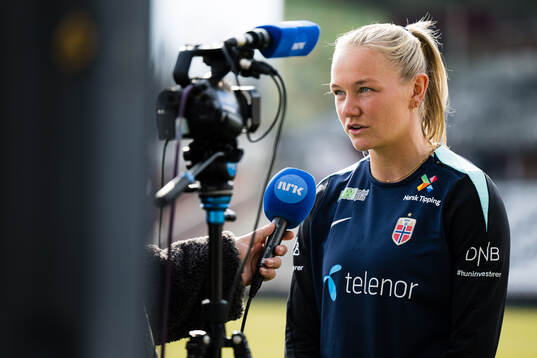 Frida Maanum of the Norwegian women’s national football