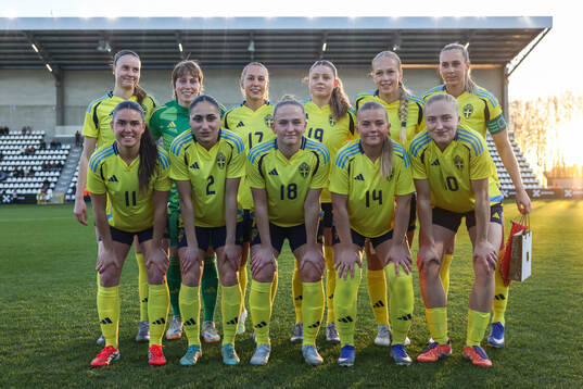 Starting eleven of Sweden