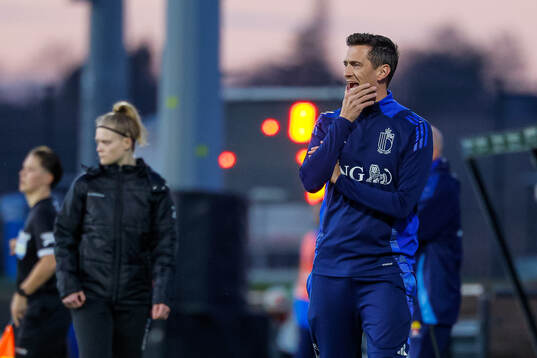 Coach Kevin Bogemans of Belgium
