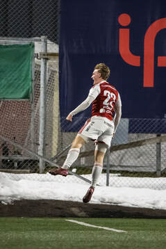 Sandvikens IFs Christian Wagner jublar