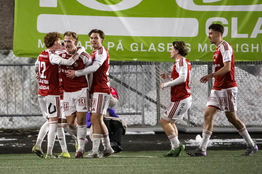 Sandvikens IFs Alan Carleton jublar