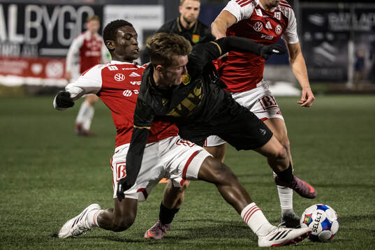 Sandvikens IFs Valassina Solo Diomande och GAISs Ville