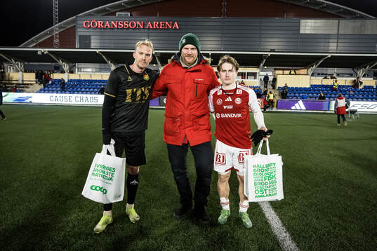 Matchens lirare från både GAIS och Sandviken