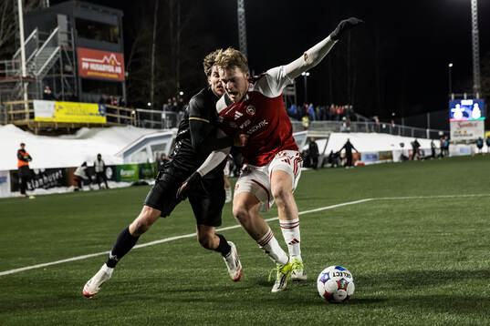 GAISs William Milovanovic och Sandvikens IFs Viggo van der