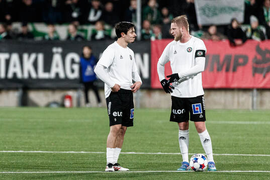 Örebros Antonio Yakoub och Karl Holmberg deppar