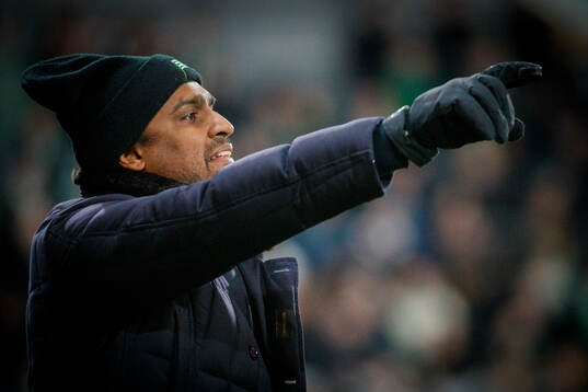 Hammarbys tränare Kalle Karlsson