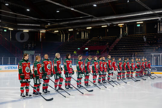Frölunda på line up