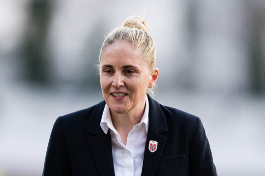 Head coach Gemma Grainger of Norway