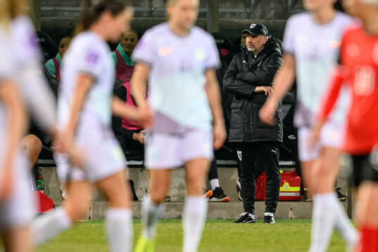 Head coach Alexander Schriebl of Austria