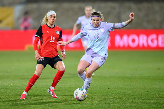 Julia Hickelsberger-Füller of Austria and Signe Gaupset of
