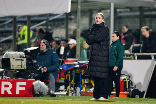 Head coach Gemma Grainger of Norway