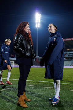 Lise Klaveness, president of the Norwegian Football