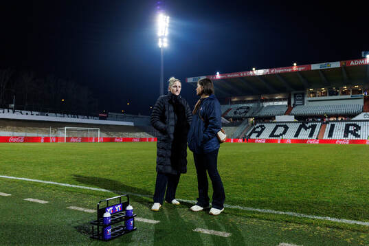 Head coach Gemma Grainger of Norway