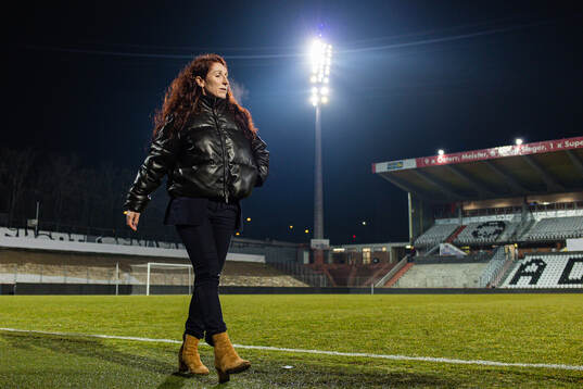 Lise Klaveness, president of the Norwegian Football