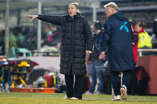 Head coach Gemma Grainger of Norway