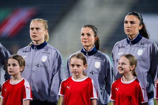 Julie Blakstad, Tuva Hansen and Ingrid Syrstad Engen of