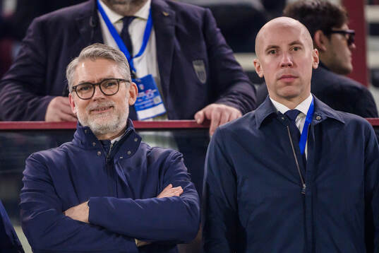 Niclas Carlnén, General Secretary and Simon Åström,