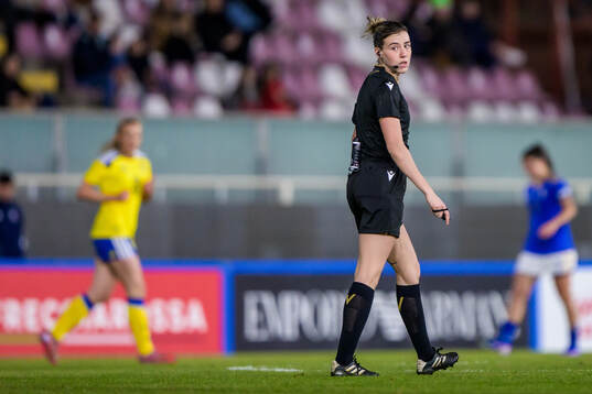 Referee  Olatz Rivera Olmedo