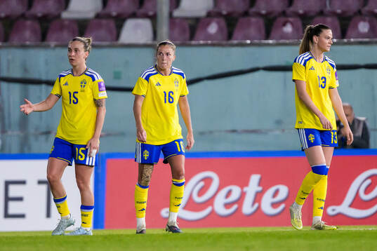 Julia Zigiotti Olme, Filippa Angeldahl and Bella Andersson