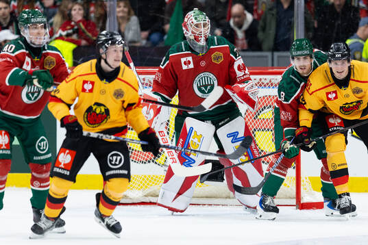 Goaltender Tobias Normann of Frölunda