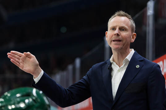 Head coach Robert Ohlsson of Frölunda