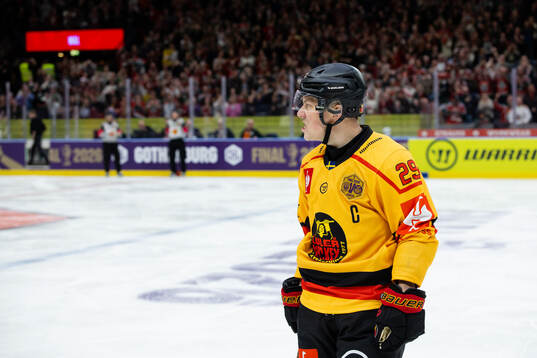 Erik Gustafsson looks dejected