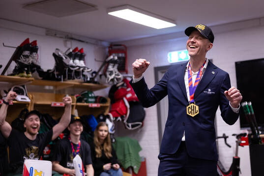 Coach Robert Ohlsson of Frölunda