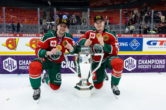 Linus Weissbach and Theodor Niederbach of Frölunda