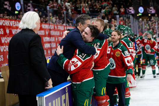 General manager Christian Lechtaler and Jere Innala of