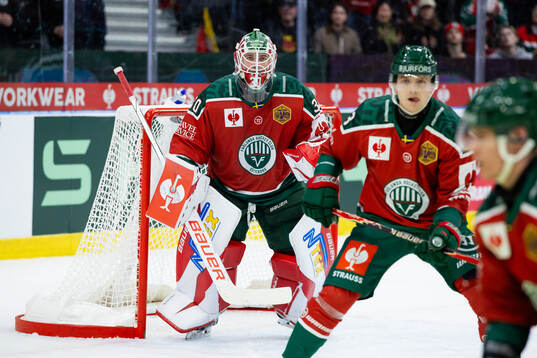 Goaltender Tobias Normann of Frölunda