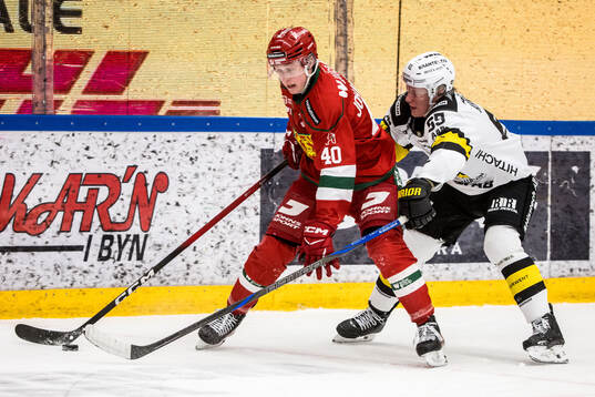 Moras Felix Johansson och Västerås Karl Annborn