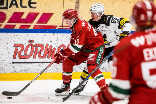 Moras Felix Johansson och Västerås Karl Annborn