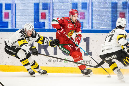 Västerås Malte Sjögren och Moras Isac Jonsson