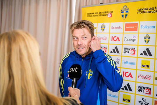 Head coach Tony Gustavsson