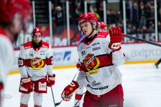 Almtunas Albin Eriksson deppar