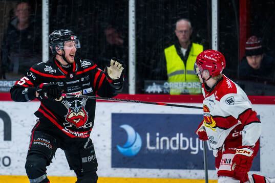 Nybros Fredrik Granberg och Almtunas William Håkansson