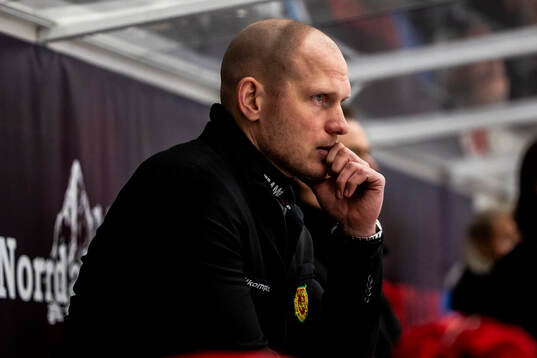Moras tränare Oscar Dahlgren