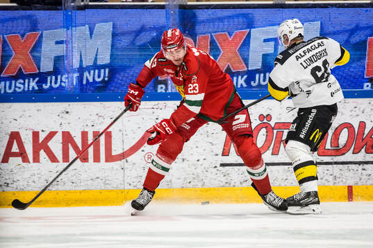 Moras Gustav Olhaver och Västerås Niclas Lundgren