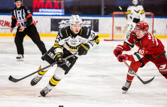 Västerås David Madsen och Moras Felix Johansson