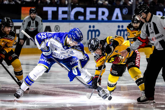 Leksands Lukas Vejdemo och Luleås Brian O'Neill