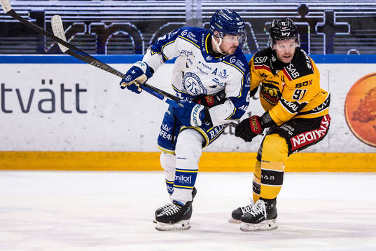 Leksands Matt Caito och Luleås Brian O'Neill