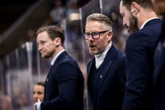 Leksands tränare Johan Hedberg