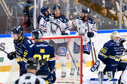 Linköpings Johan Södergran jublar