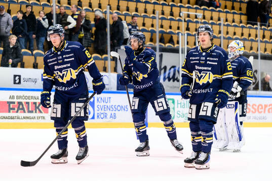 HV71s Axel Rindell, William Ignberg Nilsson och Justin