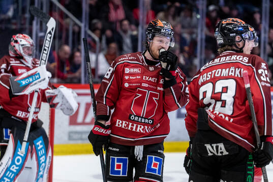 Örebros Linus Arnesson deppar