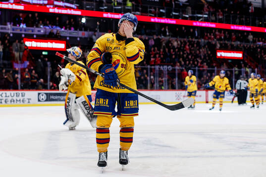 Djurgårdens Joseph Snively deppar